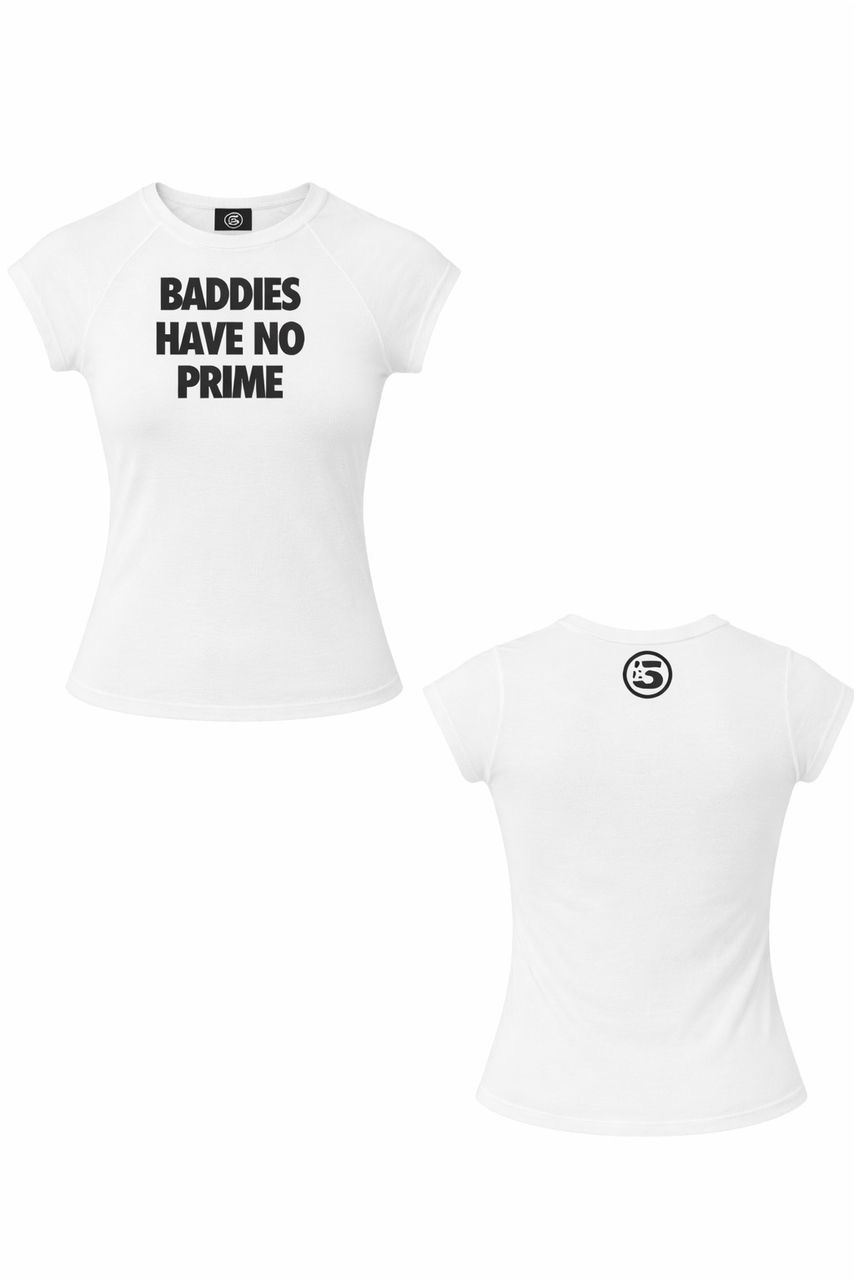 Baddies Have No Prime - White
